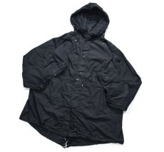 画像1: Deadstock US Army Snow Camo Parka Black Over Dye (1)