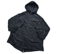 画像1: Deadstock US Army Snow Camo Parka Black Over Dye スノーパーカー (1)