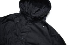 画像3: Deadstock US Army Snow Camo Parka Black Over Dye (3)