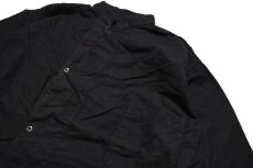 画像2: Deadstock Us GI Sleeping Shirt Black Overdye アメリカ軍 スリーピングシャツ (2)