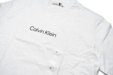 画像3: Calvin Klein S/S Logo T-shirt White カルバンクライン (3)
