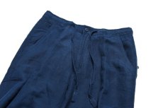 画像2: Cubavera Linen Brend Draw String Pants Dress Blue キューバベラ (2)