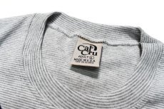 画像4: Cal Cru S/S Micro Border T-Shirt Ash カルクルー (4)