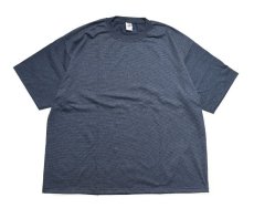 画像2: Cal Cru Oversized S/S Border T-Shirt Navy カルクルー (2)