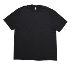 画像2: Los Angeles Apparel Garment Dye 6.5oz S/S Tee Black ロサンゼルス アパレル (2)