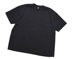 画像1: Los Angeles Apparel Big Size Garment Dye 6.5oz S/S Pocket Tee Black ロサンゼルス アパレル (1)