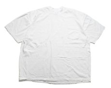 画像2: Los Angeles Apparel Big Size Garment Dye 6.5oz S/S Pocket Tee White ロサンゼルス アパレル (2)