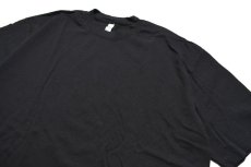 画像3: Los Angeles Apparel Garment Dye 6.5oz S/S Tee Black ロサンゼルス アパレル (3)