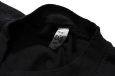 画像4: Los Angeles Apparel Big Size Garment Dye 6.5oz S/S Pocket Tee Black ロサンゼルス アパレル (4)
