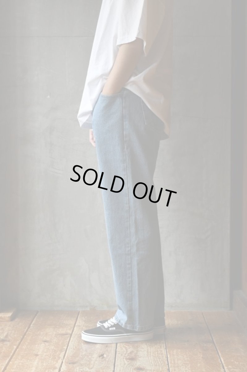 画像9: Wrangler Five Star Relaxed Denim Pants Stone Bleach ラングラー (9)