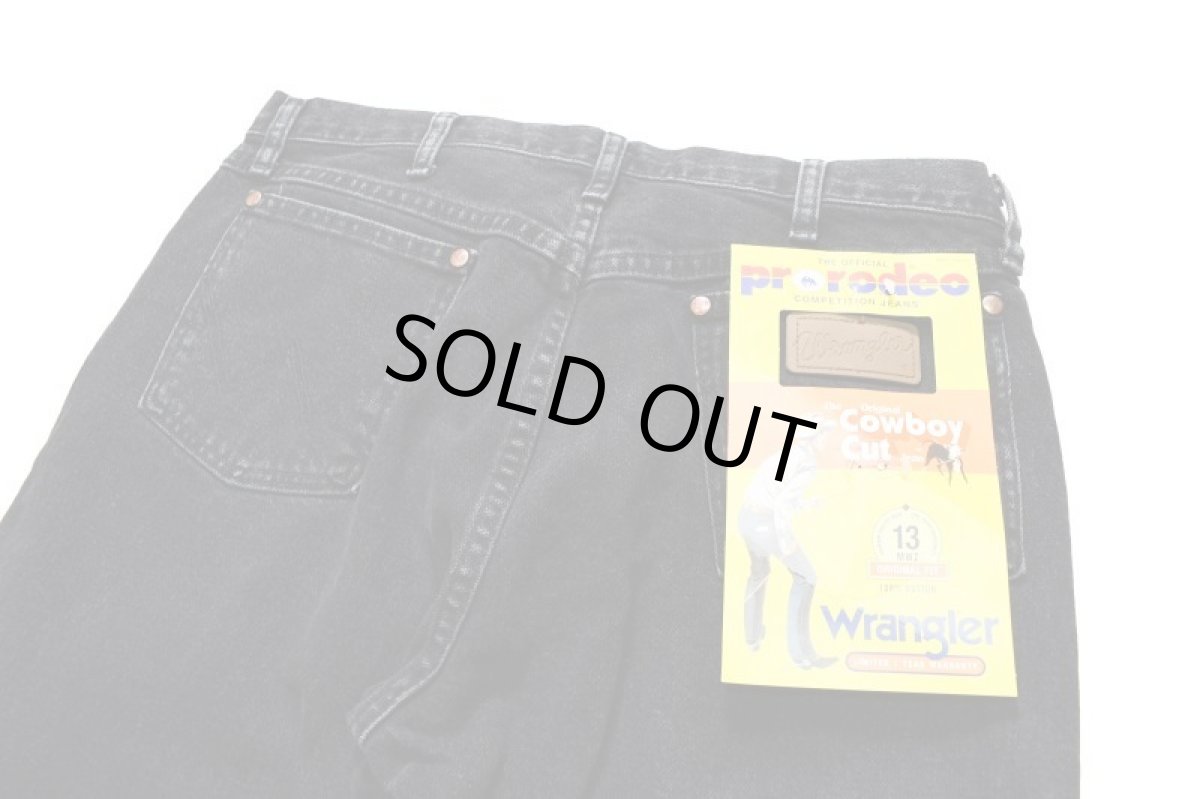画像5: Wrangler 13MWZ Original Cowboy Cut Jeans Sulfur Black ラングラー (5)