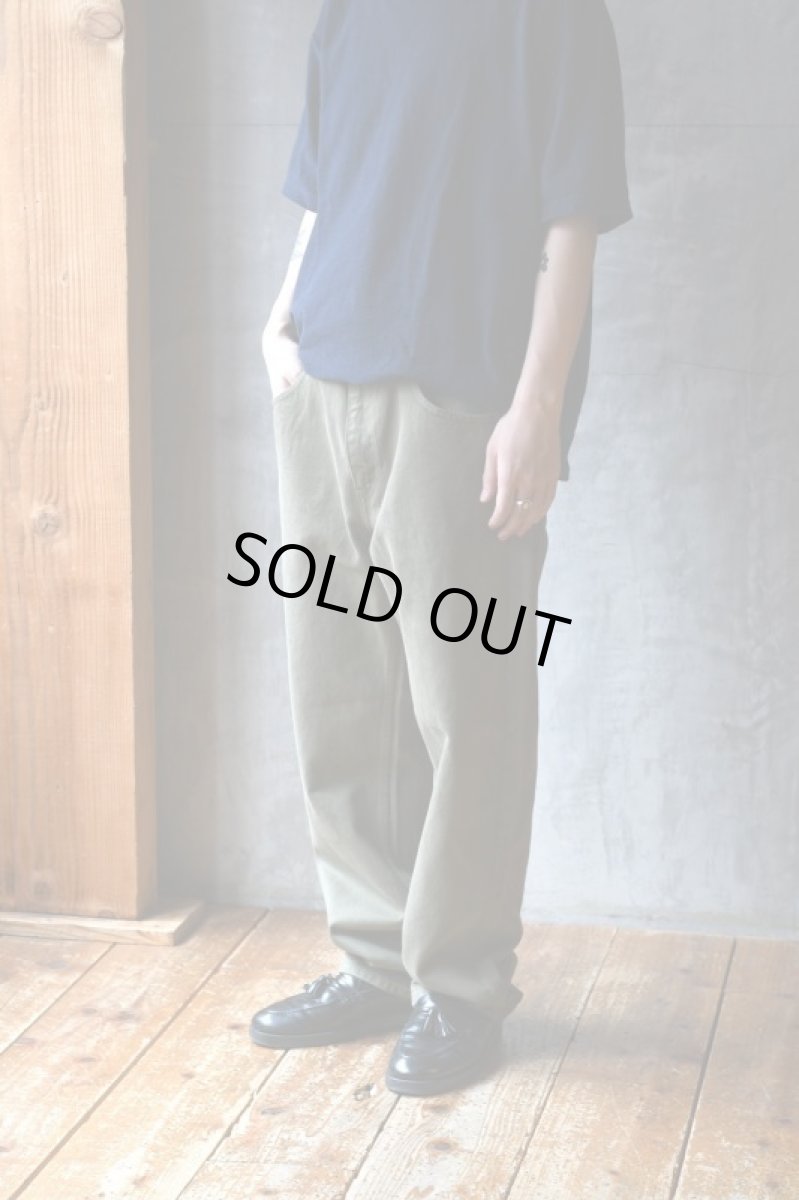画像6: Levi's Silver Tab Loose Fit Denim Pants Olive リーバイス (6)