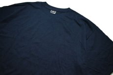 画像3: Deadstock Oakley S/S Blank T-Shirt Navy オークリー (3)