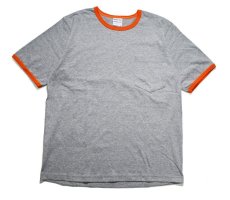 画像2: Walla Walla Sport Ringer T-Shirt Grey/Orange (2)
