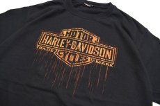 画像2: Used Harley-Davidson S/S Tee Black (2)