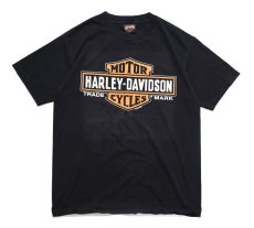 画像1: Used Harley-Davidson S/S Tee Black (1)