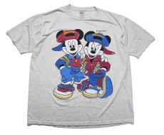 画像1: Used Disney S/S Tee "Mickey&Minnie Mouse" made in USA (1)