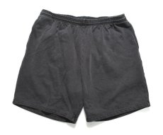 画像1: Los Angeles Apparel 14oz Heavyweight Sweat Shorts Vintage Black ロサンゼルス アパレル (1)