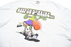 画像2: Used Nike S/S Print Tee "Keep On Dunking..." ナイキ (2)