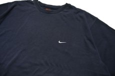 画像2: Used Nike S/S Logo Tee Navy ナイキ (2)