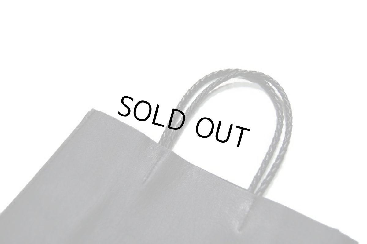 画像2: made in ASAKUSA Leather Kami Bukuro Black (2)