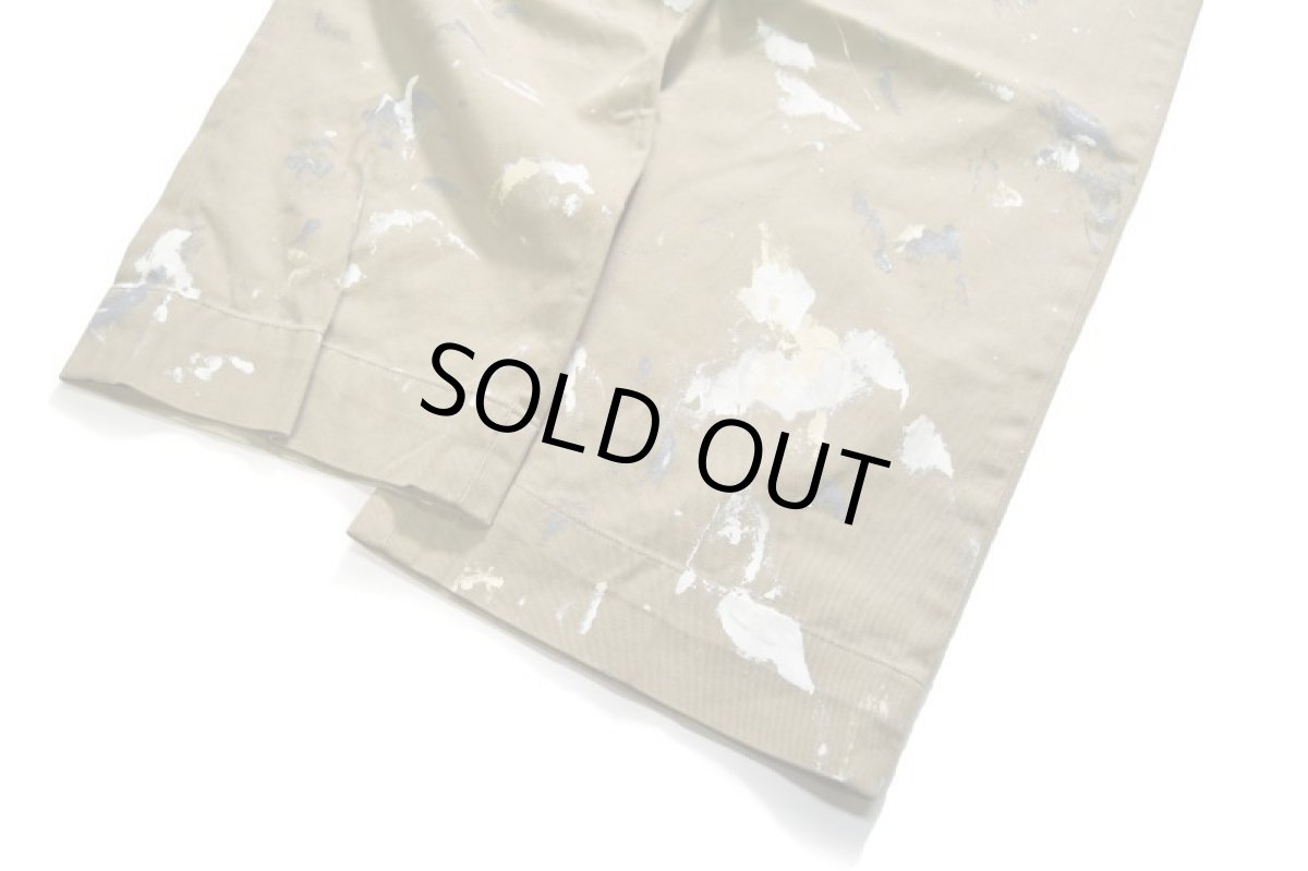 画像4: Used 60’s U.S.ARMY Painted Chino Trousers (4)