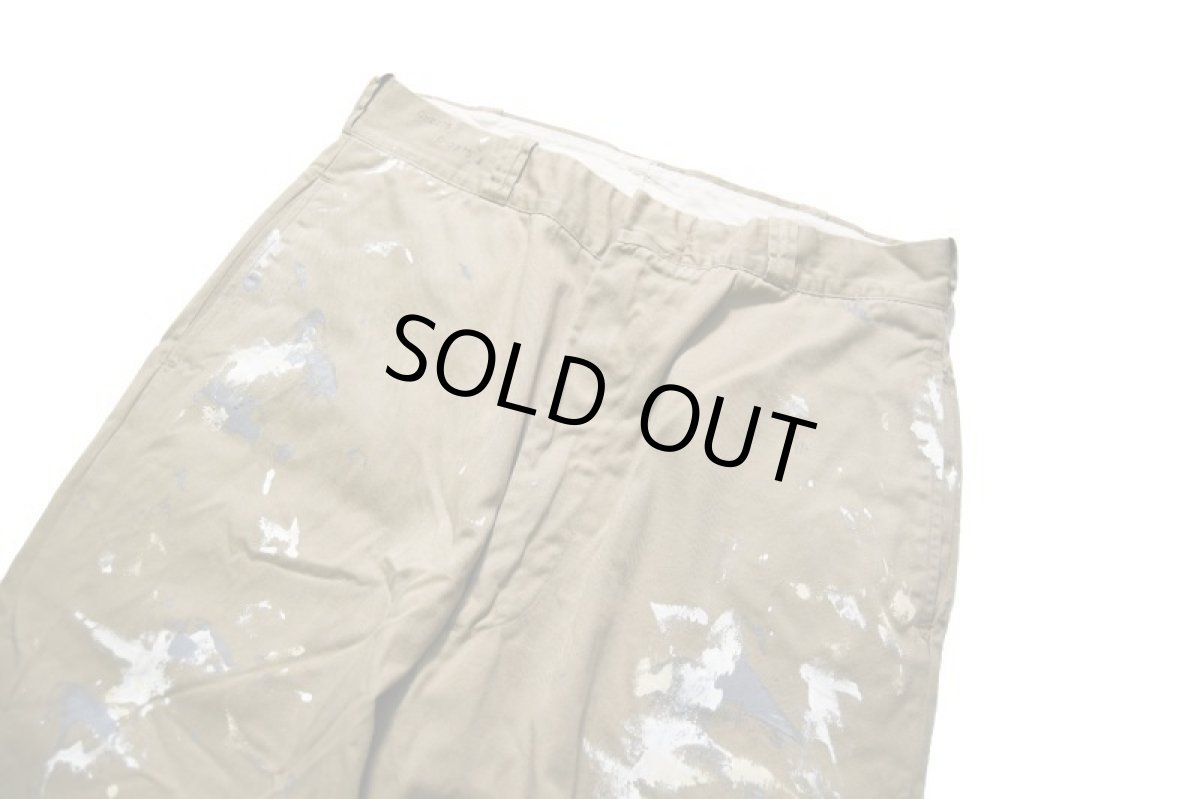 画像2: Used 60’s U.S.ARMY Painted Chino Trousers (2)