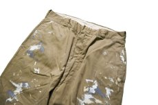 画像2: Used 60’s U.S.ARMY Painted Chino Trousers (2)