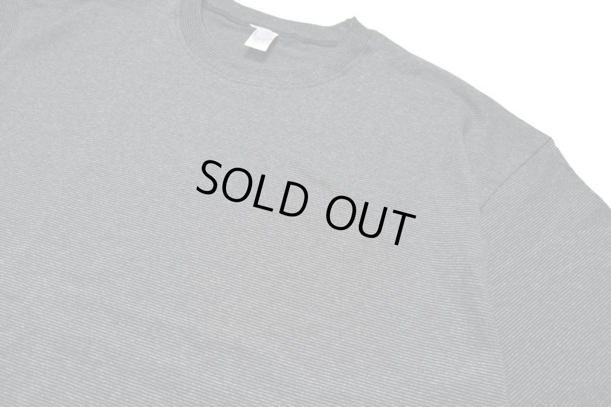 画像3: Cal Cru Oversized S/S Border T-Shirt Black カルクルー (3)