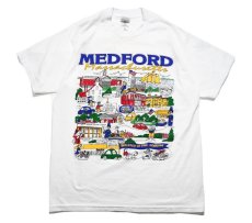 画像1: Used Souvenir S/S Tee "Medford" (1)