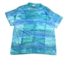 画像1: Used Tie Dye Pattern S/S Tee (1)