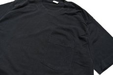 画像2: Used BVD Blank S/S Pocket Tee Black (2)