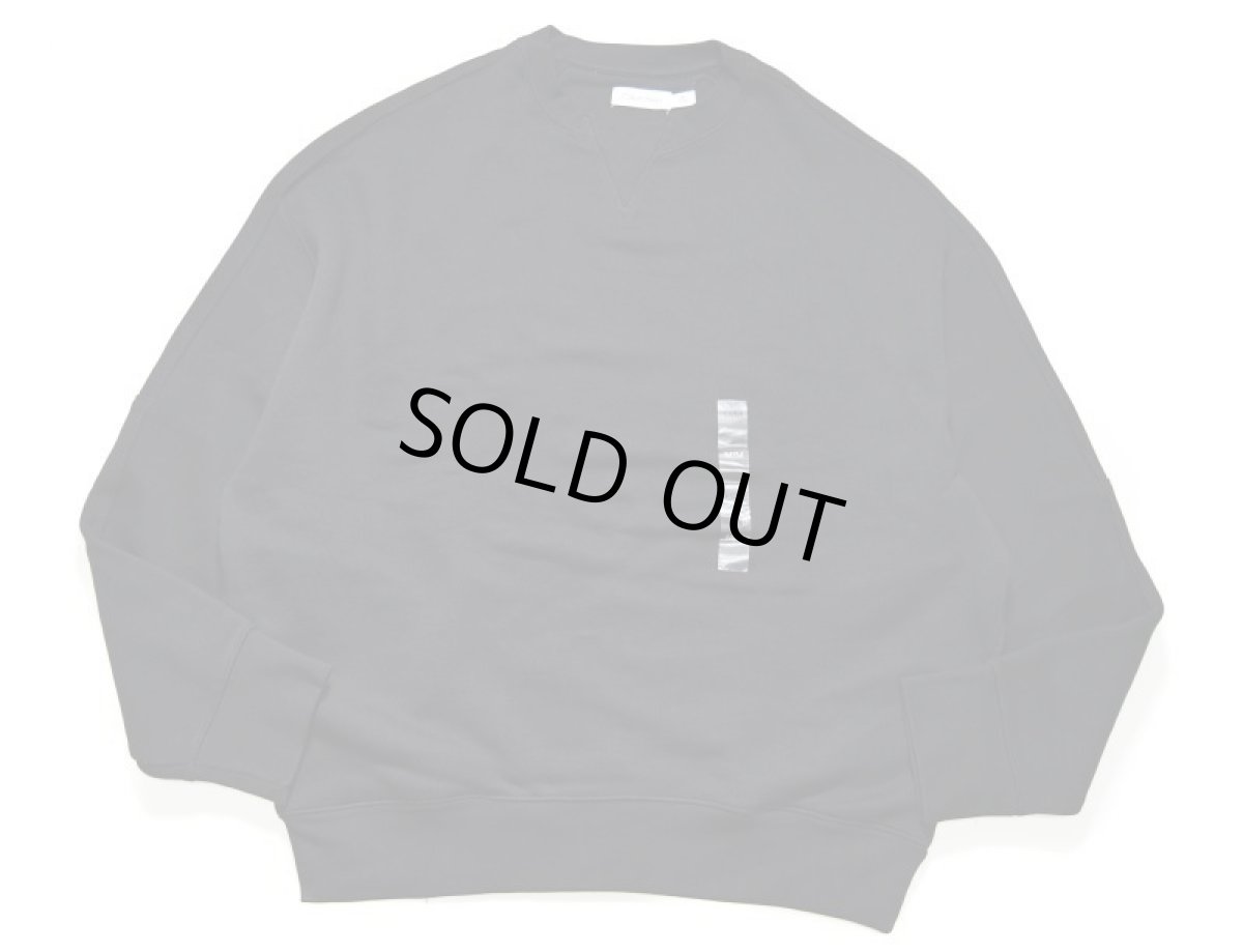 画像2: Calvin Klein Crew Neck Sweat Shirt Black カルバンクライン (2)