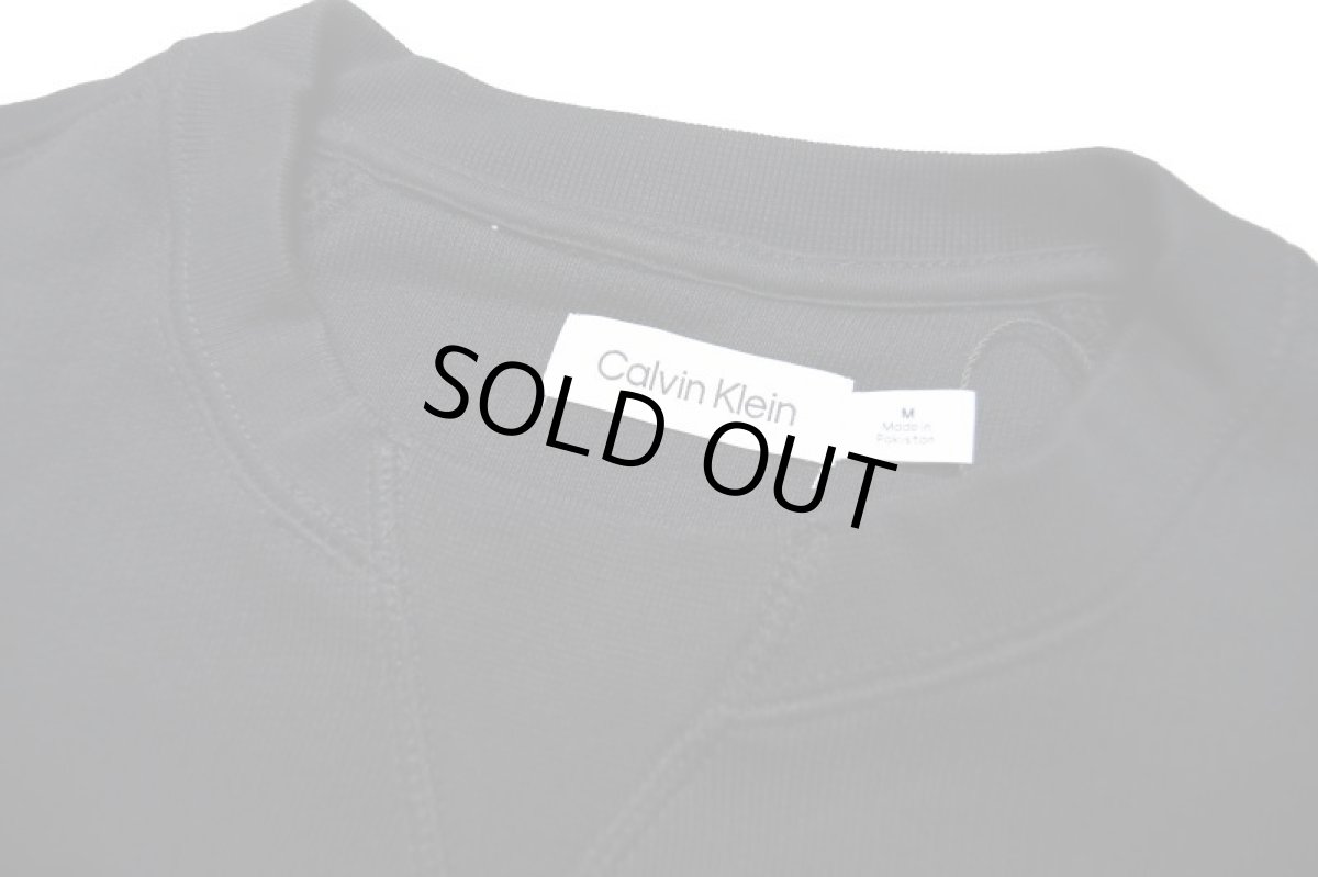 画像5: Calvin Klein Crew Neck Sweat Shirt Black カルバンクライン (5)