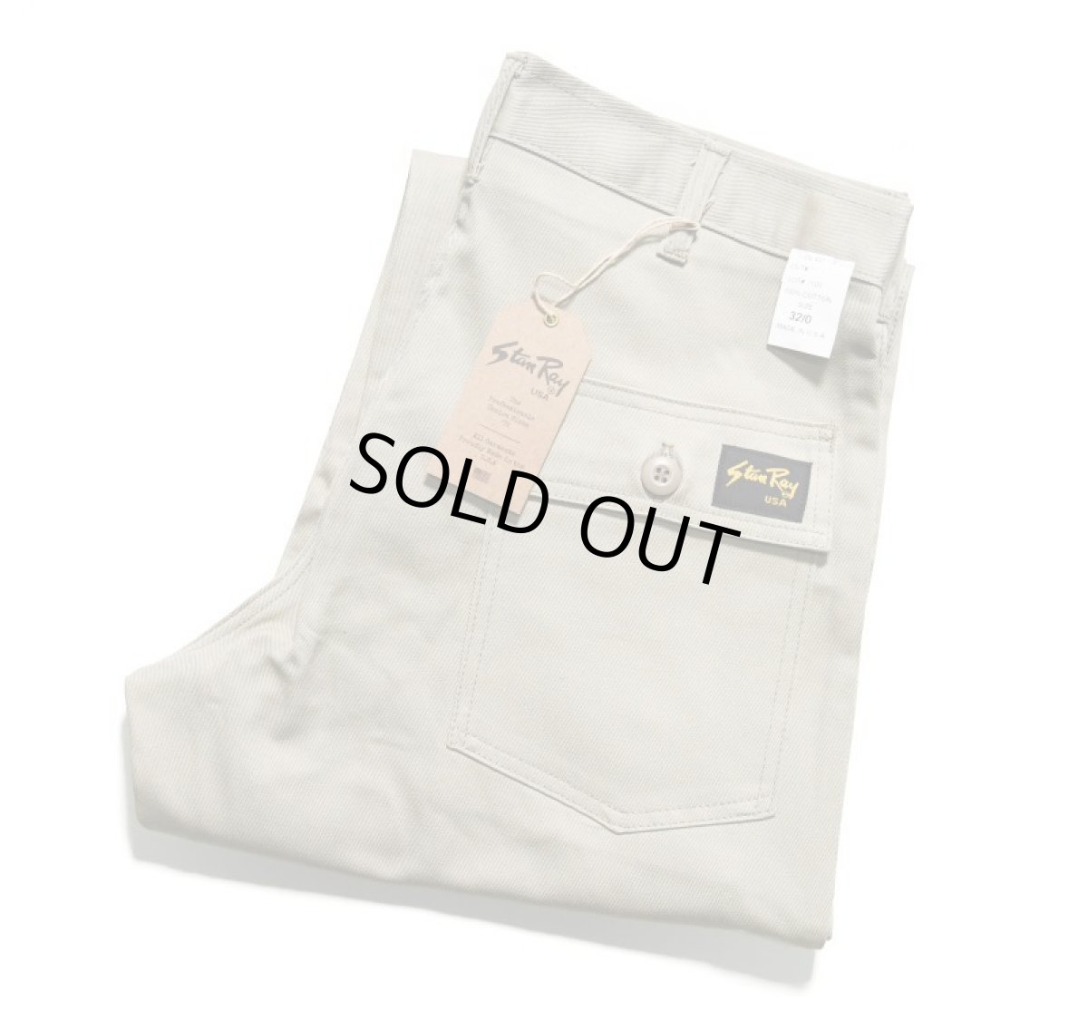 画像1: 【SALE】Stan Ray Fatigue Pants Khaki (1)
