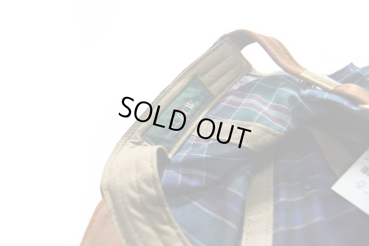 画像5: J.Crew Plaid Baseball Cap Suede Brim Ocean Madras (5)