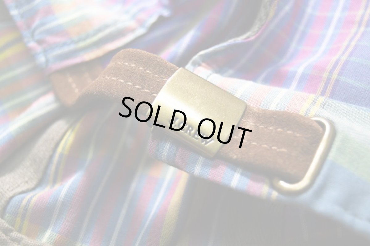 画像4: J.Crew Plaid Baseball Cap Suede Brim Baltic Coast Madras (4)