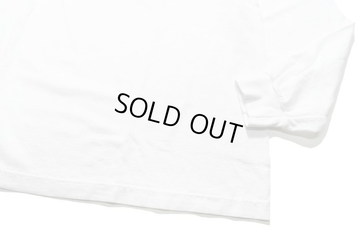 画像4: Los Angeles Apparel Garment Dye 6.5oz L/S T-Shirt White ロサンゼルスアパレル (4)
