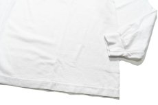 画像4: Los Angeles Apparel Garment Dye 6.5oz L/S T-Shirt White ロサンゼルスアパレル (4)