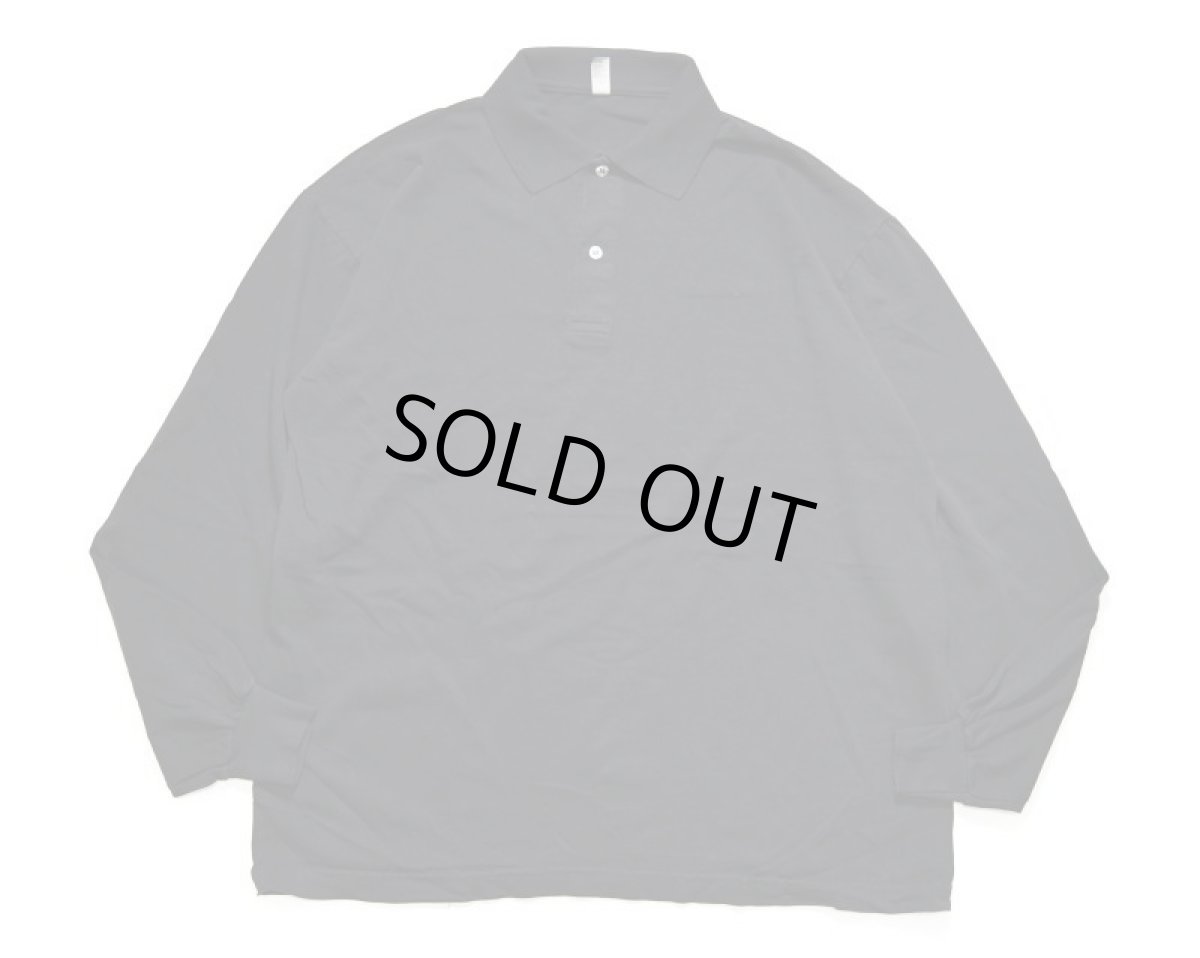 画像6: Los Angeles Apparel 6.5oz L/S Polo T-Shirt ロサンゼルス アパレル (6)