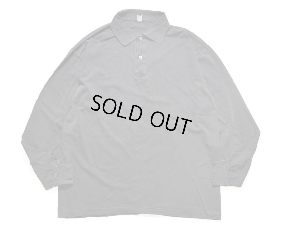 画像4: Los Angeles Apparel 6.5oz L/S Polo T-Shirt ロサンゼルス アパレル (4)