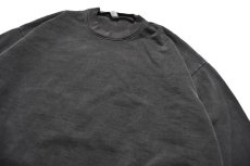 画像3: Los Angeles Apparel 14oz Crewneck Sweat Shirt Vintage Black ロサンゼルスアパレル (3)