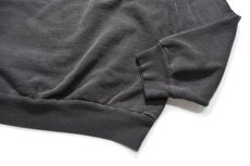 画像3: Los Angeles Apparel 14oz Crewneck Sweat Shirt Vintage Black ロサンゼルスアパレル (3)