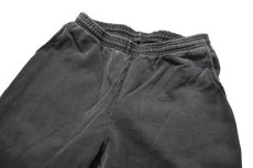 画像2: Los Angeles Apparel 14oz Heavy Sweat Pants Vintage Black ロサンゼルス アパレル スウェットパンツ (2)