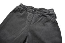 画像2: Los Angeles Apparel 14oz Heavy Sweat Pants Vintage Black ロサンゼルス アパレル (2)