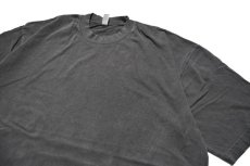 画像3: Los Angeles Apparel Garment Dye 6.5oz S/S Tee Vintage Black ロサンゼルス アパレル (3)