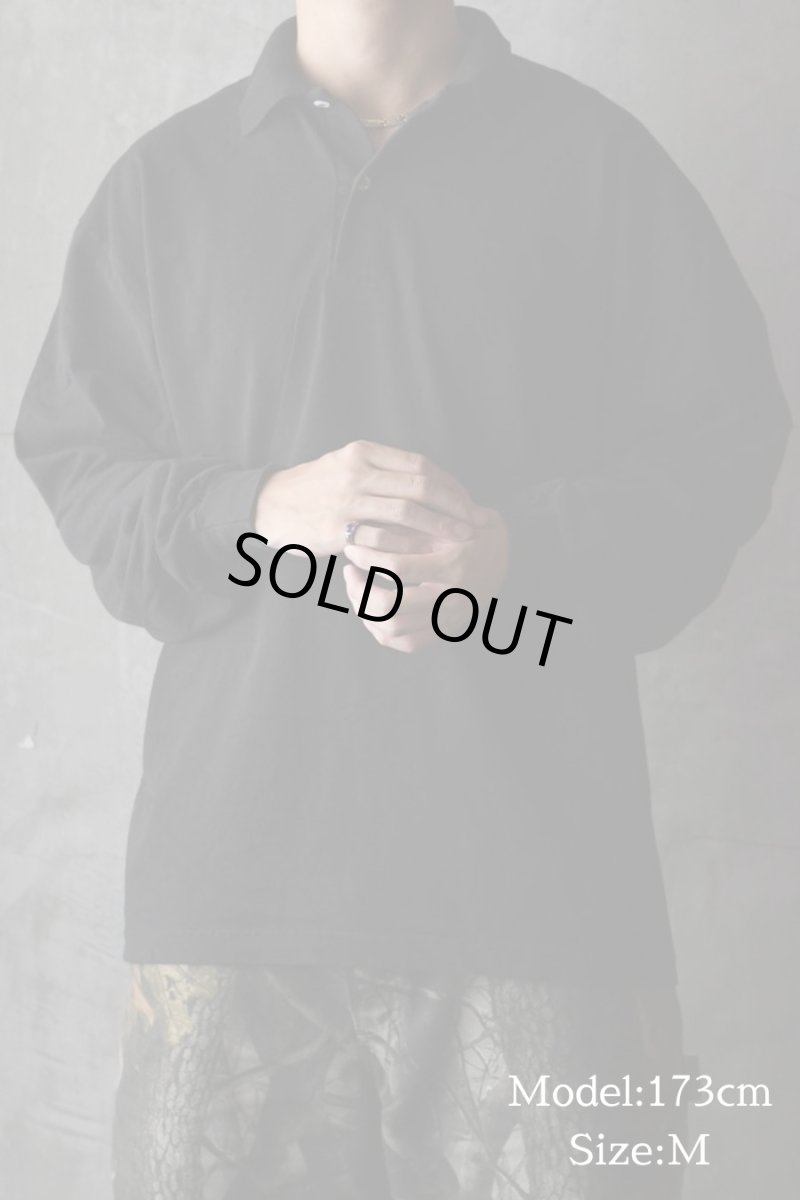 画像8: Los Angeles Apparel 6.5oz L/S Polo T-Shirt ロサンゼルス アパレル (8)