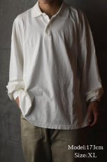 画像9: Los Angeles Apparel 6.5oz L/S Polo T-Shirt ロサンゼルス アパレル (9)