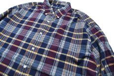 画像2: Used Ralph Lauren Plaid Pattern L/S Shirt "Mcmeel" ラルフローレン (2)