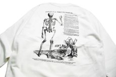 画像6: Cotton Expressions Vesalius Crew Neck Sweat Shirt White (6)
